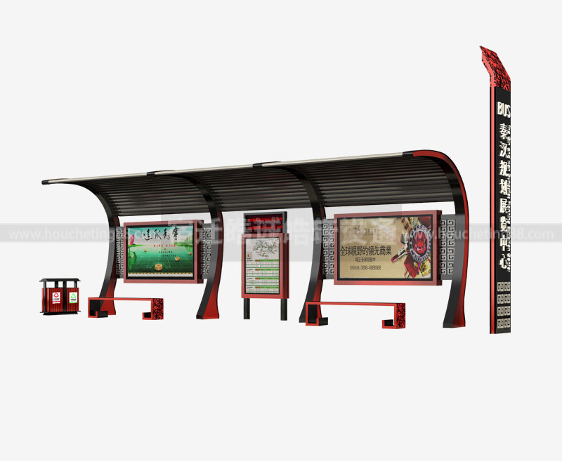 仿古公交候車(chē)亭價(jià)格