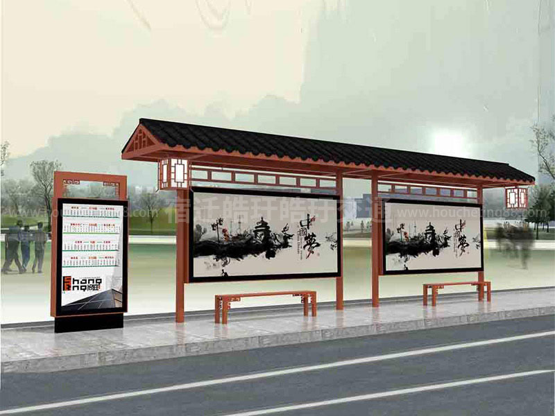 仿古候車(chē)亭制作廠家