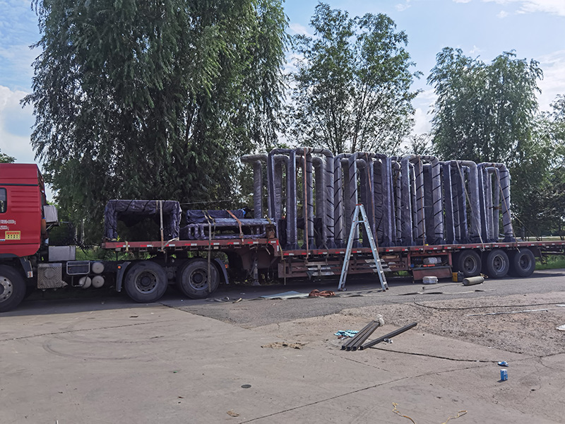 合肥異形柱不銹鋼候車(chē)亭第二批發(fā)貨